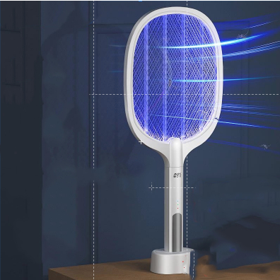 ☽☾ ไม้ตียุงไฟฟ้า Oaks ◆ ชาร์จได้ แบตฯลิเธียม 2-in-1 ทั้งตีทั้งไล่ยุง