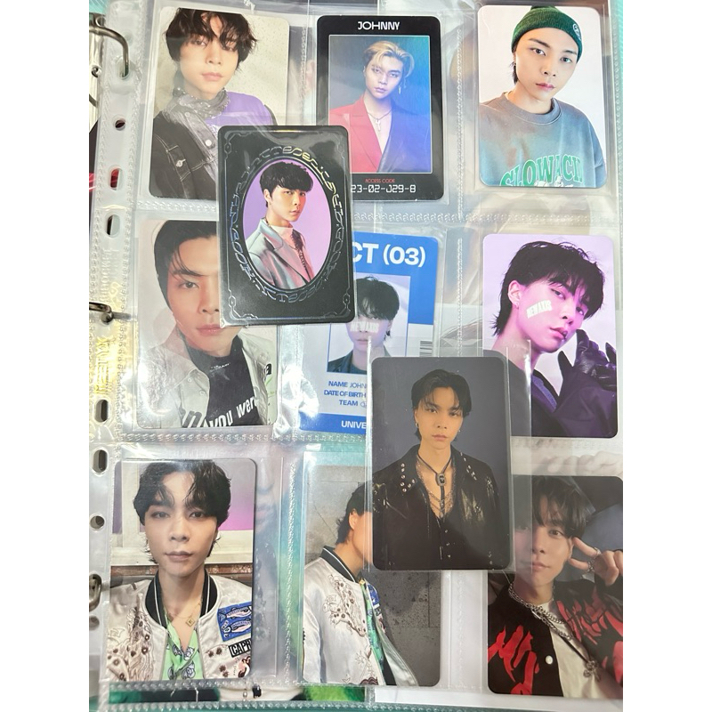 [11 แบบ] การ์ดจอห์นนี่ การ์ดเอนซีที NCT NCT127 johnny