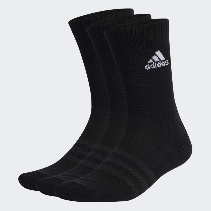 Adidas อาดิดาส ถุงเท้า ถุงเท้าความยาวครึ่งแข้ง นุ่มสบาย  (บรรจุแพ็คละ 3 คู่) Socks C SPW CRW 3P IC13