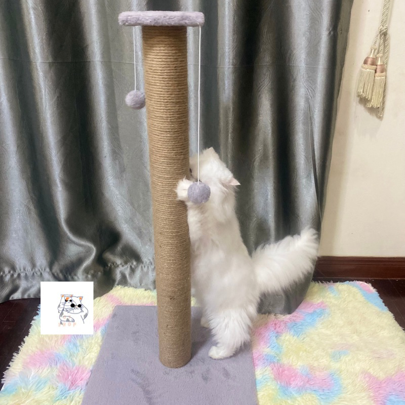 เสาลับเล็บแมวขนาดใหญ่กว้าง8cmสูง94cm