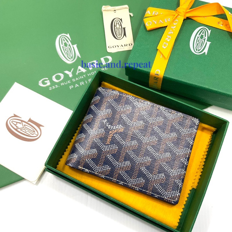 Goyard Wallet Grey Cloth ref.372458 - Joli Closet