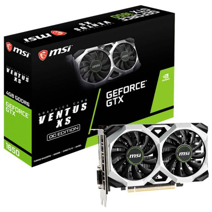 MSI GTX1650 D6 VENTUS XS OCV3 4GB