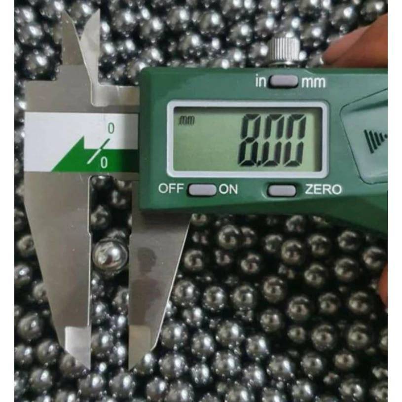 ลูกปืนเหล็ก 8มิล ลูกเหล็ก หนังสติ๊ก ลูกเหล็กกลม ลูกปืนยิงนก ลูกเหล็ก เม็ดลูกปืน เม็ดลูกเหล็ก สำหรับหนังสติ๊ก 300ลูก 3ห่อ - รูปที่ 5