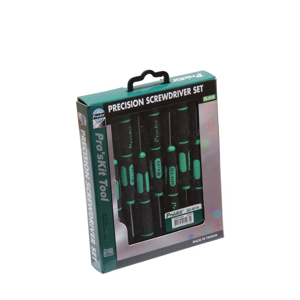 Pro'sKit  ชุดไขควงอิเล็คหรอนิค 7 ชิ้น 7Pcs Electronic SetPro'sKit SD-081A