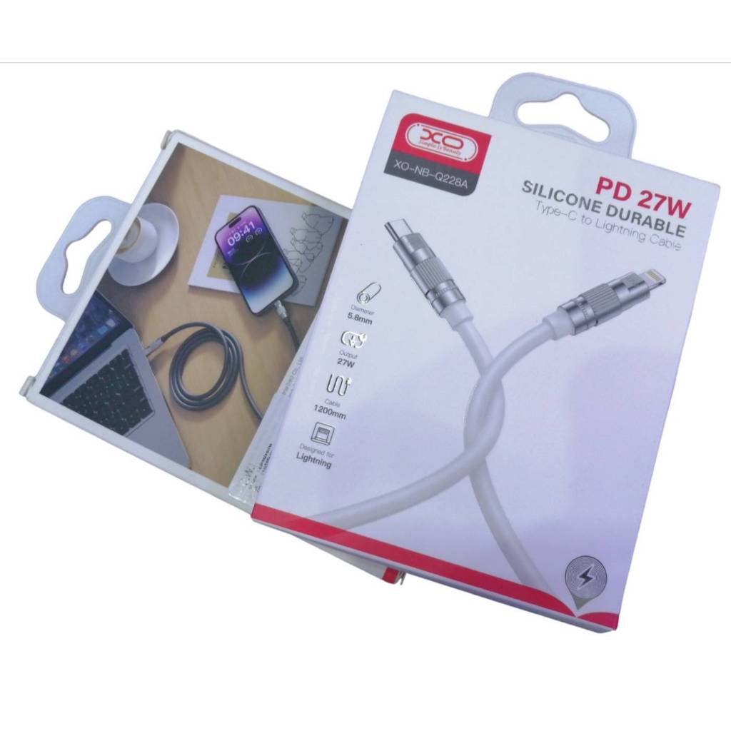 XO Cable Type-C to มือถือ 1.2M (27w)#XO-NB-Q228A