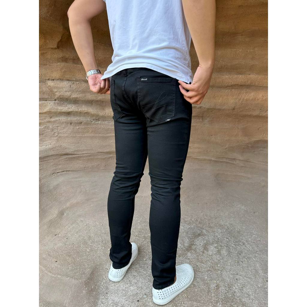 เดฟดำพรีเมียม ยืดต่อ 2 นิ้ว แบรนด์เกริกฤทธิ์ยีนส์ แบรนด์ไทยแท้ 100% เดฟผ้ายืดใส่สบาย - รูปที่ 3