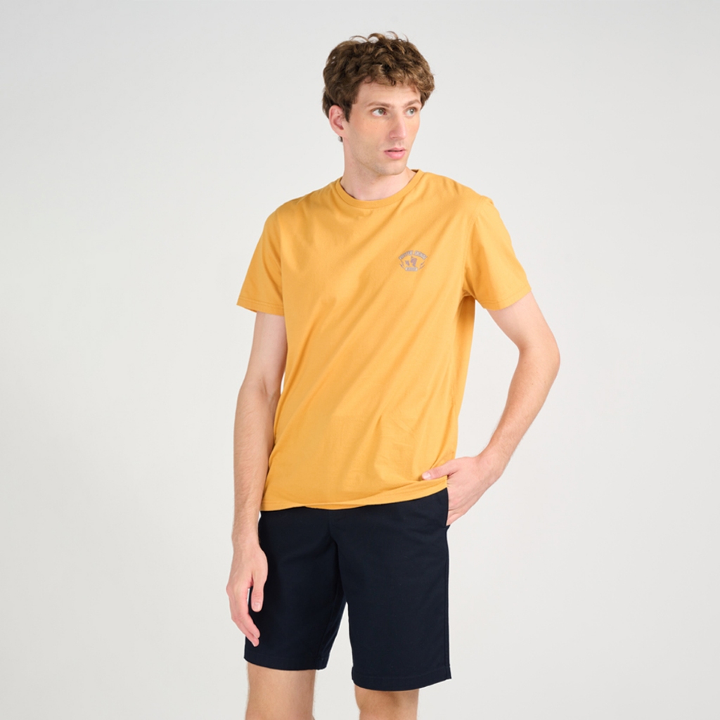 Khaki Bros. - คาคิบรอส. - เสื้อยืดกลม Regular Fit - เสื้อยืดคอกลม - KM23K042