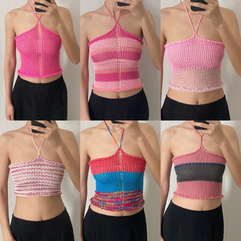 Hopejarstore - Pink Obsessed tube top💗💗 #Handmade