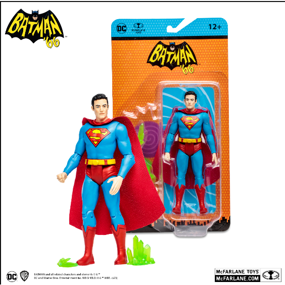 McFarlane Toys DC Retro 6" - Batman 66 – Superman