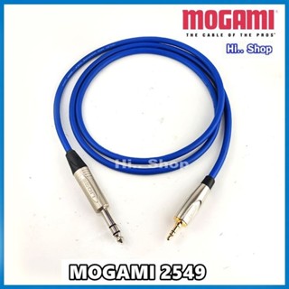 MOGAMI 2549 สายบาลานซ์(สเตอริโอ) TRS3.5 TO TRS6.35 แจ็ค LIDG…