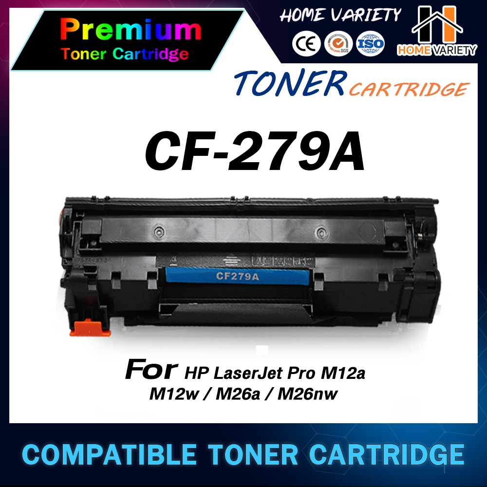 HOME หมึกเทียบเท่า CF279A/CF279/CF 279/CF-279/279A/79A/HP 79A For HP Printer M12a/M12w/M26a/M26nw