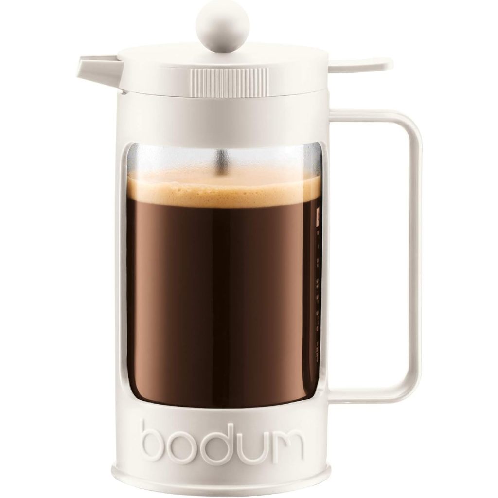 เครื่องชงกาแฟ BODUM French Press Coffee Maker 1 L สีขาว