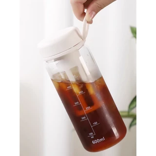 450ml/600ml/1000ml แก้วกาแฟชงเย็น ขวดชงกาแฟสกัดเย็น Cold Brewกาแฟชงเย็น มีตัวกรองสามารถชงชาได้