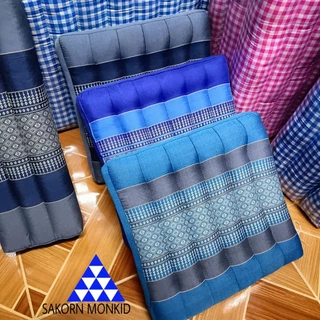 เบาะรองนั่ง Size 38x38x5-6 cm. เบาะนั่งลายขิด เบาะนั่งลายไทย เบาะนั่งผ้าขิด