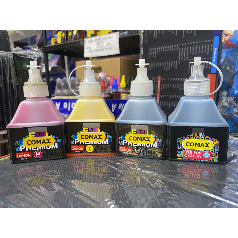 หมึกcomax 100ml. / Canon ครบทุกสีพร้อมส่งค่ะ