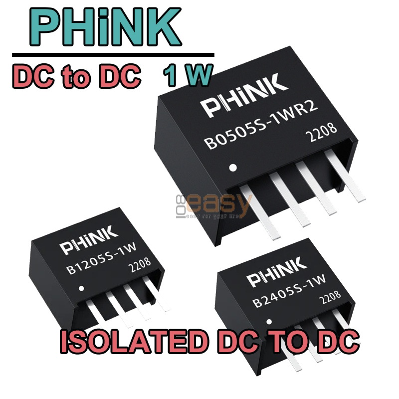 DC to DC Isolated แยกกราวด์แก้เสียงจี่ฮัม B0505S-1WR3 B1205S B2405S