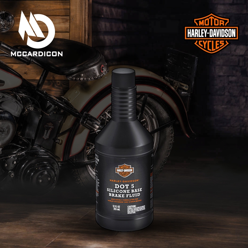 น้ำมันเบรค (Brake Fluid) รถมอเตอร์ไซค์ ฮาเลย์ เดวิดสัน (Harley Davidson) ดอท 5 (DOT5)