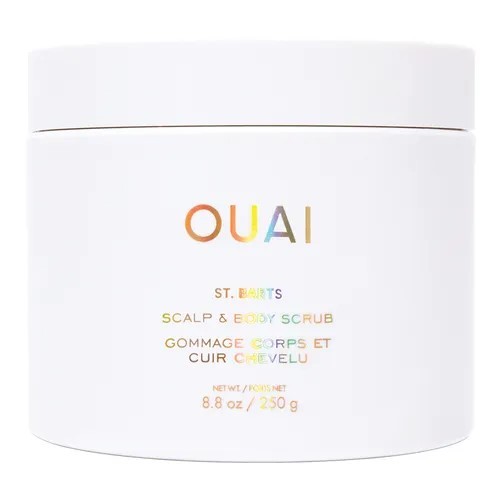 OUAI St. Barts Scalp & Body Scrub 250ml.เซนต์บาร์ต บอดี้ สครับ สำหรับหนังศีรษะ และ ผิวกาย