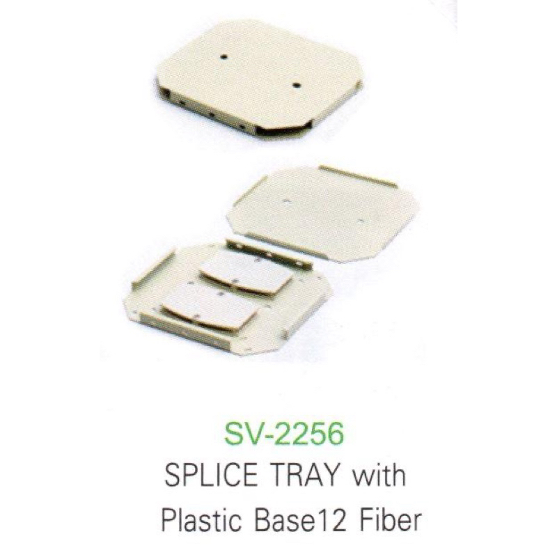 LINK SV-2256 Spare Splice Metal Tray for 12 Fiber for FDU or Wall Box