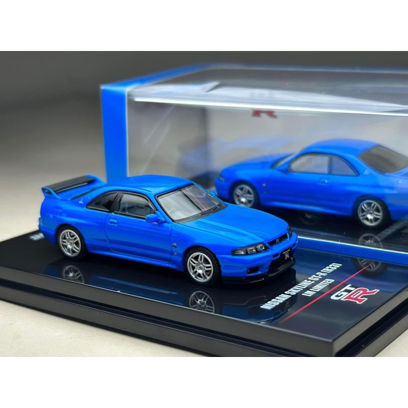 🔹Nissan Skyline GTR R33 LM Limited Scale 1:64 ยี่ห้อ Inno64