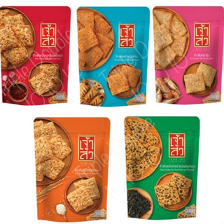 Chaosua เจ้าสัว ข้าวตัง ถุงซิป 80กรัม ข้าวตังหมูหยอง หมูหยอง…