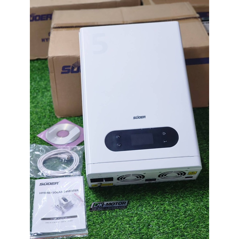 Suoer New VMS-III-5K-48V 5000W Pure Sine Wave Hybrid Solar Inverter MPPT 80A Working without Battery