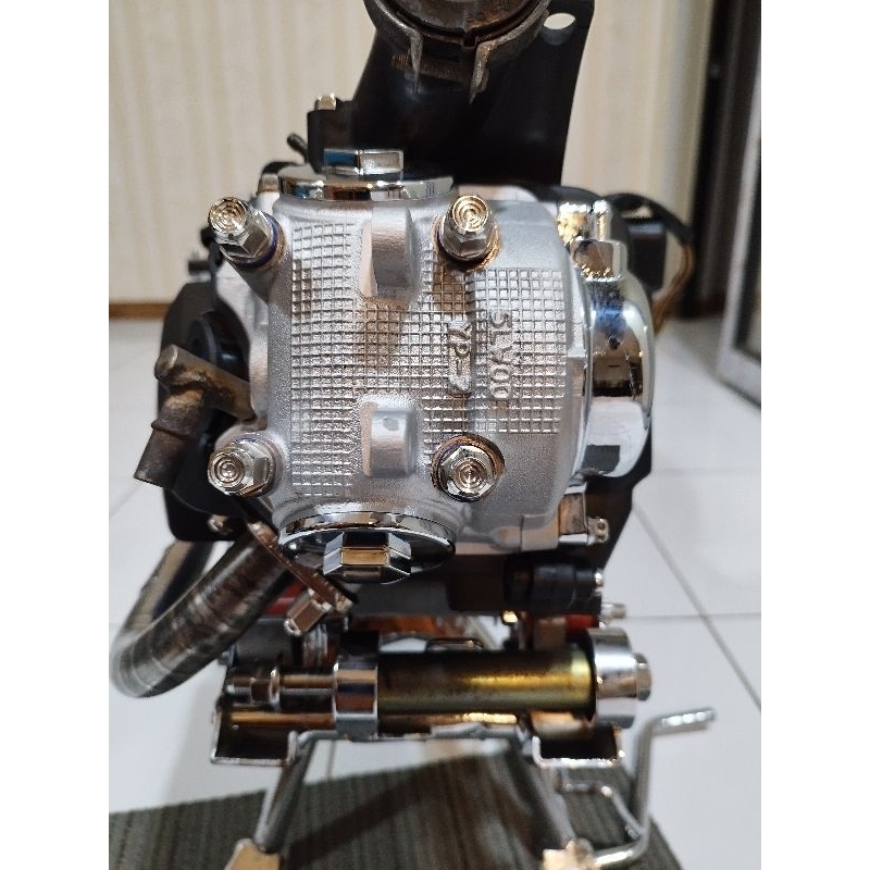 ฝาวาล์วแท้เบิกชุบต่อชิ้น yamaha nouvo my MXมีโอฟีโน่