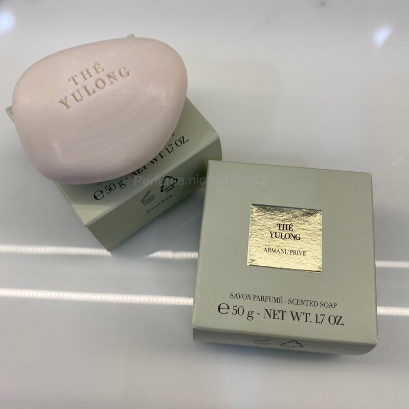 [สบู่พร้อมส่งแท้💯]💎สบู่กลิ่นอู่หลง กลิ่นเดียวกับน้ำหอม Armani Prive The Yulong 💎 ขนาด 50g.