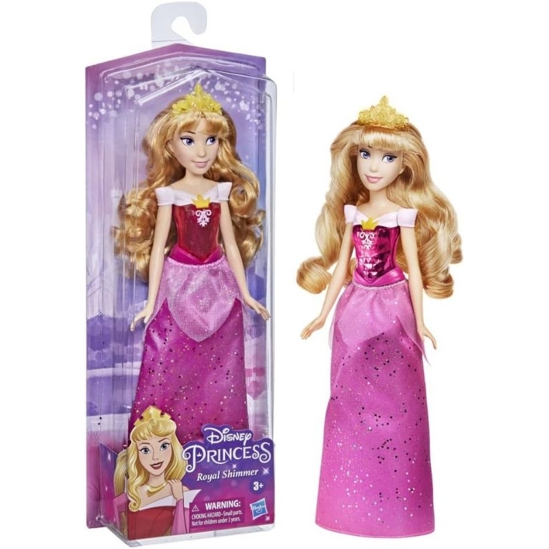 Disney Princess Royal Shimmer Aurora Doll, Fashion Doll with Skirt and Accessories ตุ๊กตาเจ้าหญิงดิสนีย์ ออรอร่า