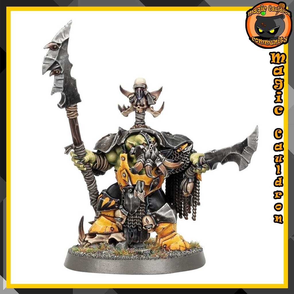 พร้อมส่ง Warhammer AOS Orruk Warclans Ardboy Big Boss