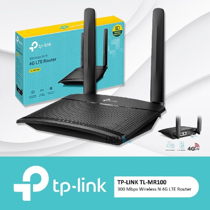 4G Router​ TP-LINK​ (TL-MR100)​Wireless N300