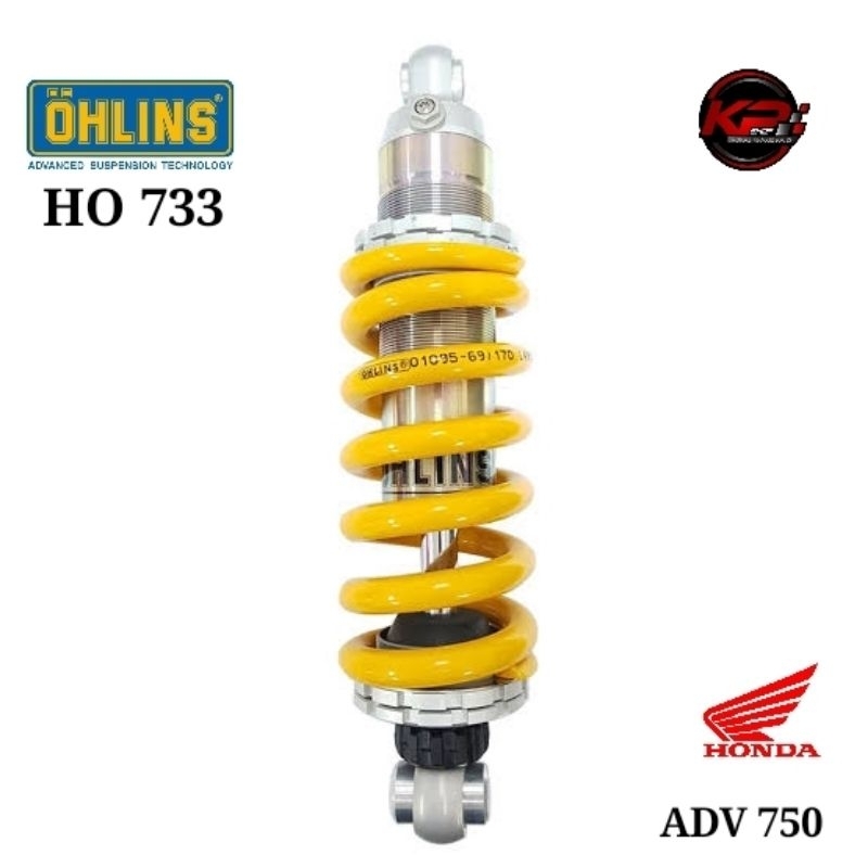 โช๊คหลัง OHLINS HO 733 FOR HONDA X ADV 750 (OHLINS รับประกัน 2 ปี)