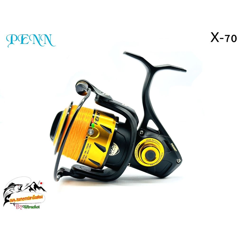 รอก รอกญี่ปุ่น รอกญี่ปุ่นมือ2 รอกตกปลา Penn Spin fisher VI-4500 (X-70) ญี่ปุ่นมือสอง รอกตกปลาหน้าดิน รอกสปิน รอกวินเทจ ร