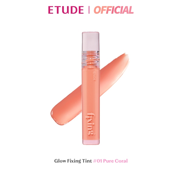 ETUDE Glow Fixing Tint อีทูดี้ โกลว์ ฟิกซิ่ง ทินท์ไม่เลอะมาส์ก