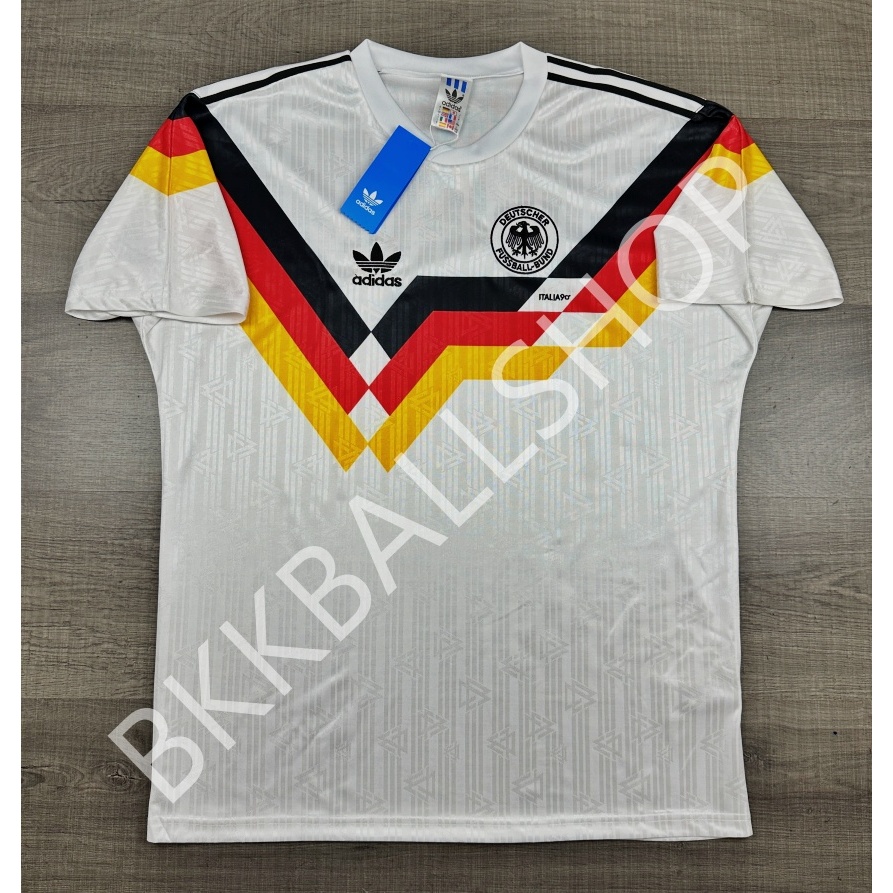 Classic - เสื้อฟุตบอล ย้อนยุค ทีมชาติ Germany Home เยอรมัน เหย้า แชมป์ฟุตบอลโลก ปี 1990