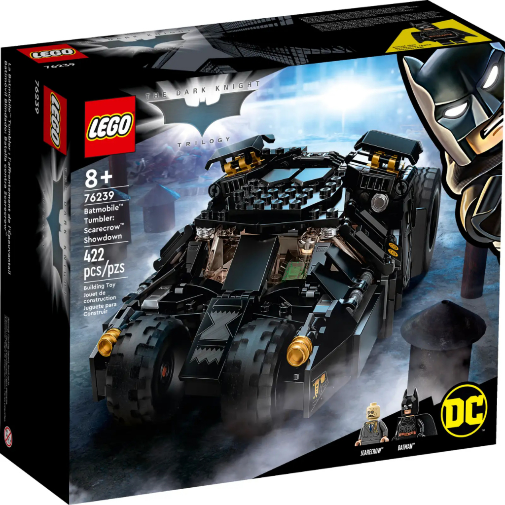 LEGO® 76239 DC Batman™ Batmobile™ Tumbler: Scarecrow™ Showdown - Collectible Superhero Building Set for Batman Fans