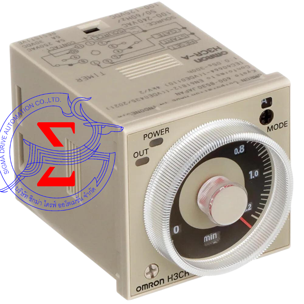 H3CR-A AC100-240V TIMER OMRON 1.2-300h