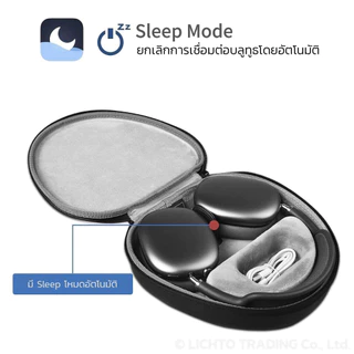 WiWU กระเป๋า เคส สำหรับหูฟัง Airbuds Max แอร์พอร์ต กระเป๋า สำหรับใส่หูฟัง Ultrathin Smart Case