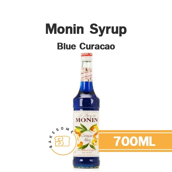 Monin Syrup Blue Curacao โมนิน ไซรัป บลูคูราเซา บลู คูราโซ่ โมแนง ไซรัป น้ำเชื่อม โมนิน 700ML