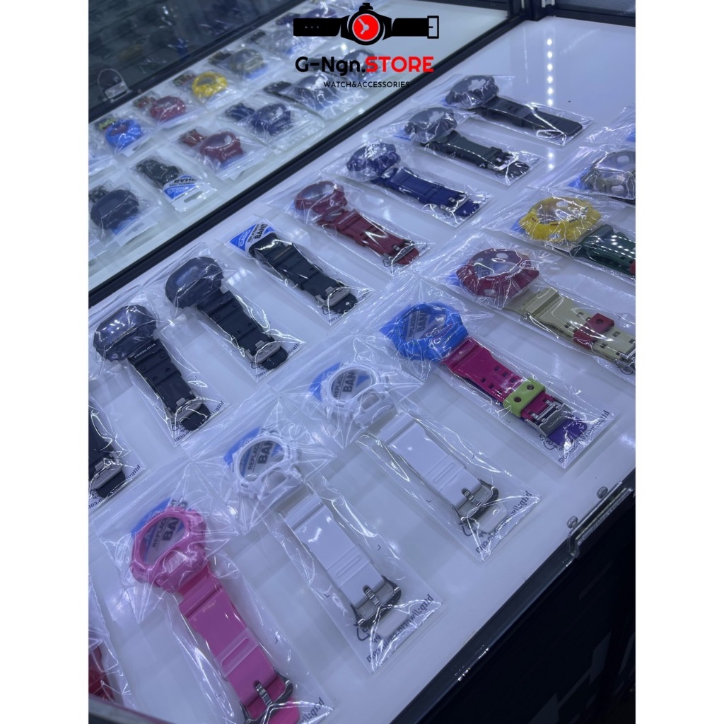 G-shock กรอบสาย รุ่น GA-100,110,120,140 GD-100,110,120สีแดง,สีม่วง,สีโอรส,สีครีม,สีเทา,สีใส,Mambox,ชมพูไฮเปอร์,เหลืองBB