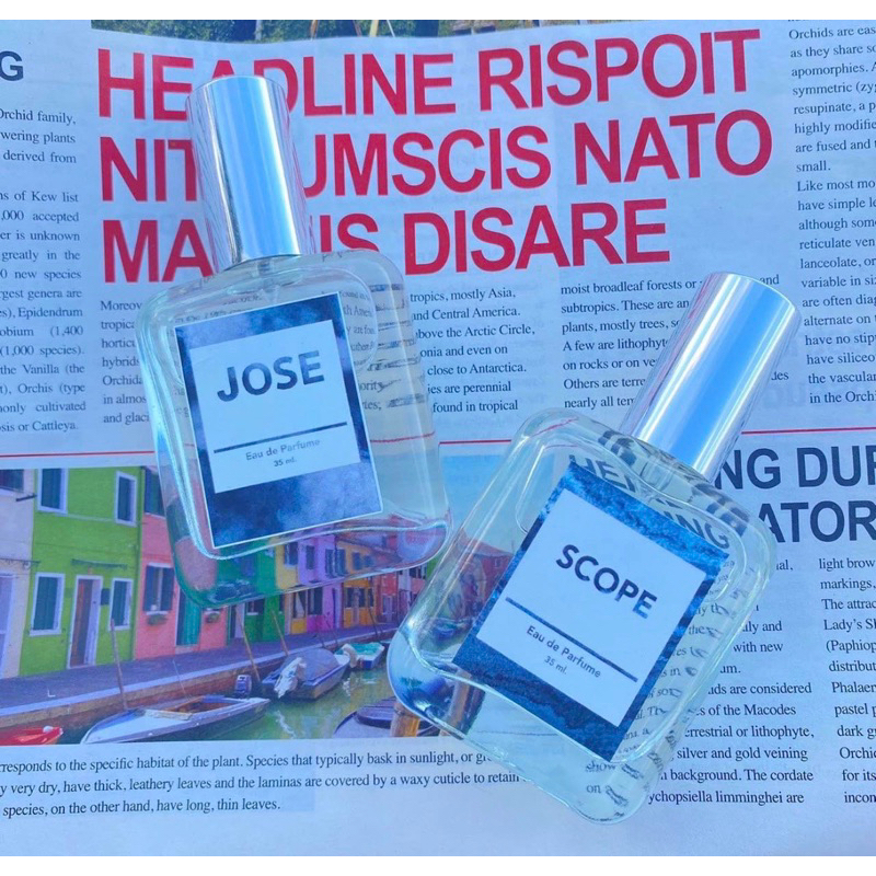 น้ำหอมผู้ชายเซ็ทคู่ scope + Jose