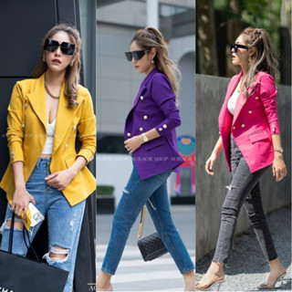 2️⃣เสื้อสูท Blazer สไตล์สูทสุดหรู  มีสีให้เลือกถึง 24สีเลยคร…