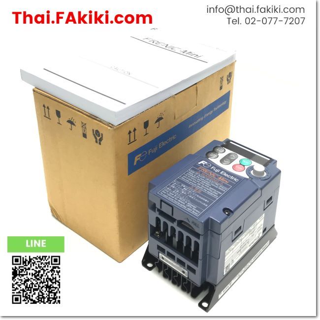 พร้อมส่ง, (A)Unused, FRN0004C2S-7A Inverter, อินเวอร์เตอร์ สเปค 1PH AC200-240V, FUJI (66-008-628)