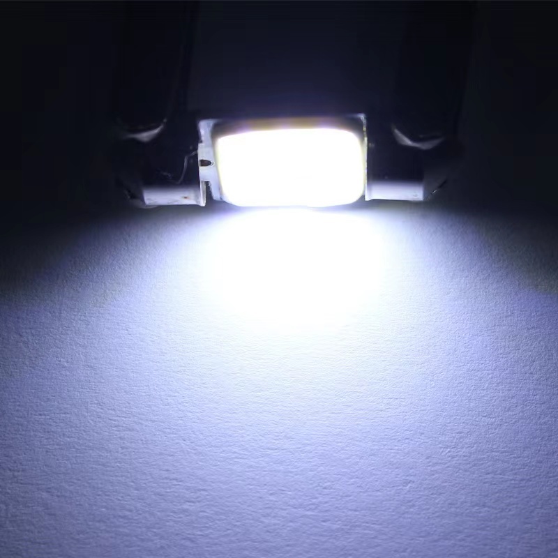 ไฟเพดานรถยนต์ LED COB 31mm สีขาว/ไอซ์บลู (1หลอด) - รูปที่ 6