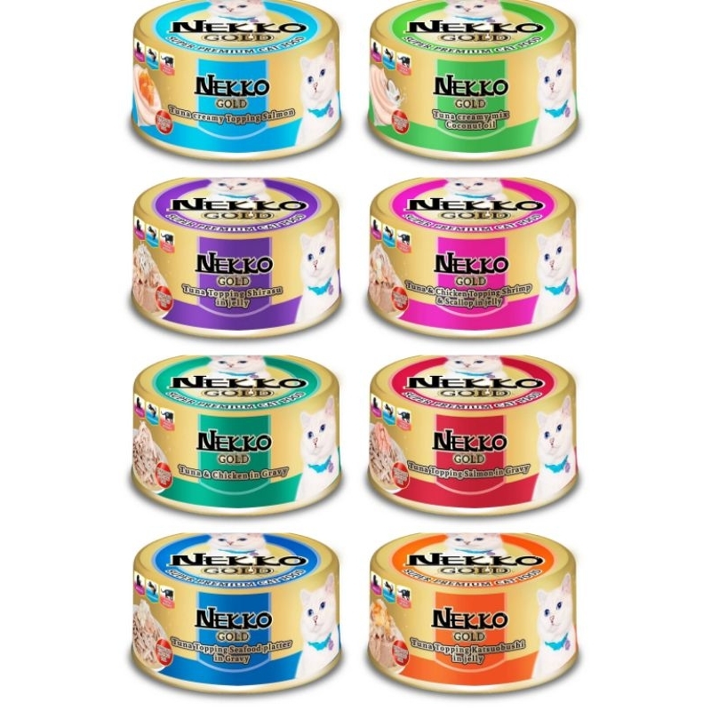 nekko gold ยกโหล 12 กระป๋อง​ กระป๋อง Can