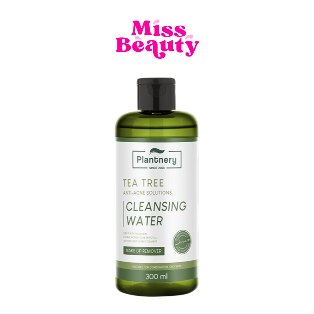 Plantnery Tea Tree First Cleansing Water 300 ml คลีนซิ่ง ทีทรี
