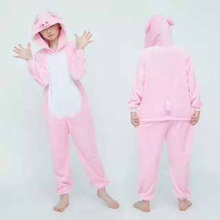 🐷พร้อมส่ง🐷ชุดหมูชมพู มาสคอต การแสดง ก็อตจิ ส่งฟรี ส่งจากกรุงเทพ