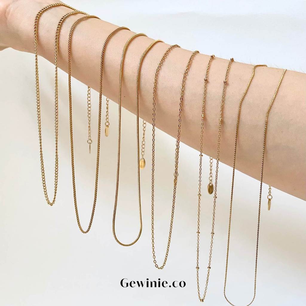 Gewinie.co - Necklace chain สร้อยคอ