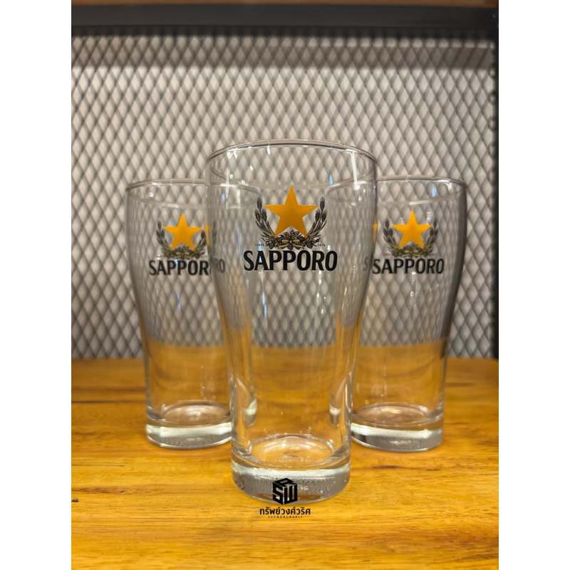 แก้ว Sapporo (330ml.)