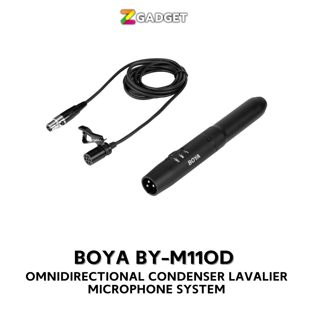 BOYA BY-M11OD Omnidirectional Condenser Lavalier Microphone System Professional